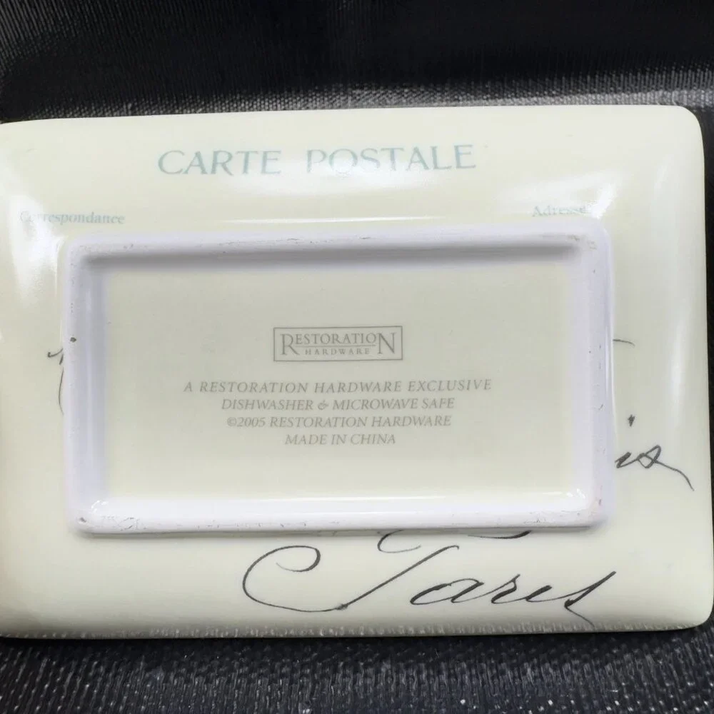 Restoration Hardware Paris Sacré Cœur Basilica Trinket Dish‎ Plate Rectangular